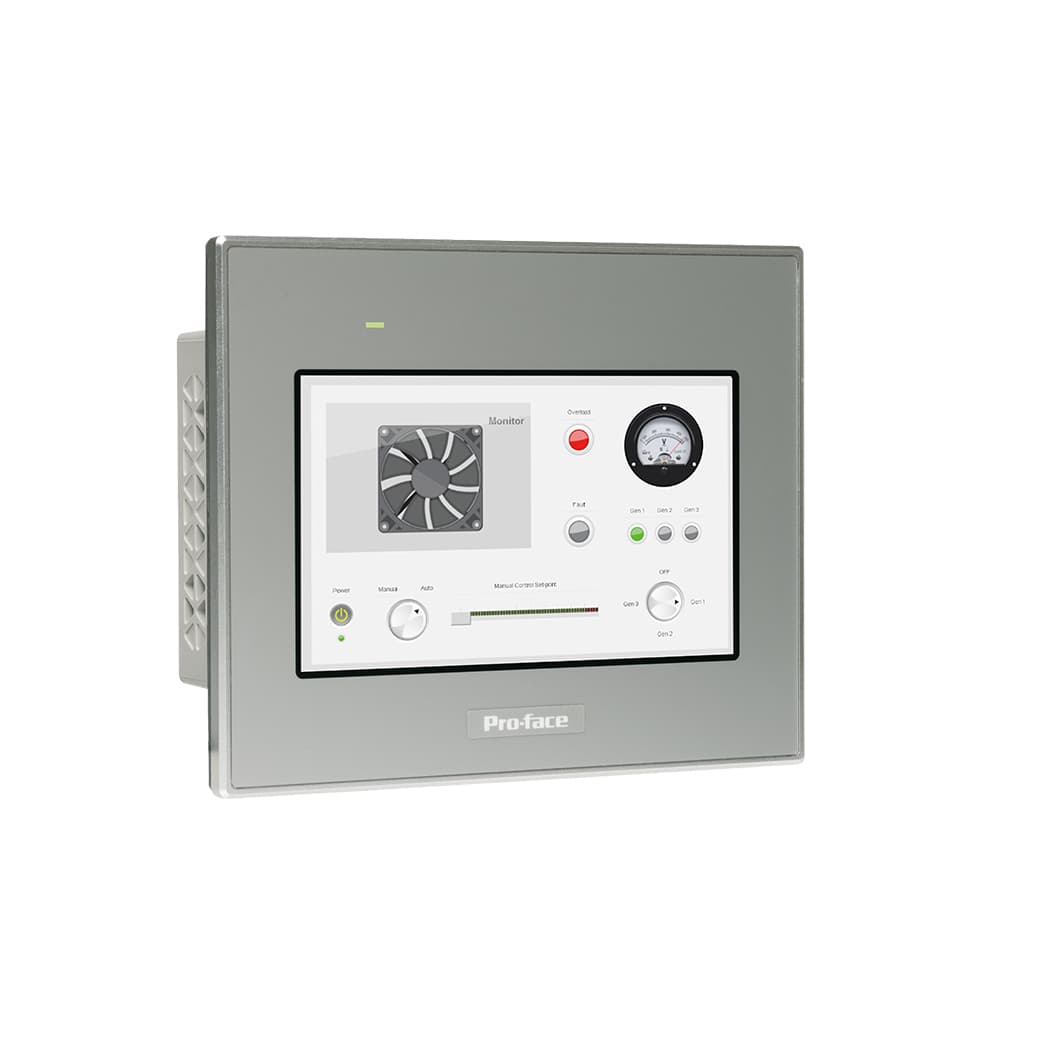 Proface PFXST6200WAD PFXST6200WAD Pro-face - 4"W 480 x 272 pixel 16M colors display with analog signal touch panel, COM1 RS232C/RS422/485 (D-Sub9), Ethernet(RJ45) x 1, USB Host and Device, 24VDC, ST6000 SERIES