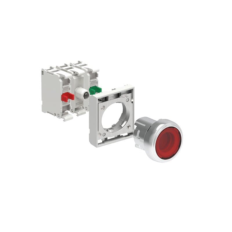 Lovato Electric LPSBL104K11PB4 LPSBL104K11PB4 Lovato - KIT metal illuminated button actuator, spring return, flush, red with mounting adapter and 2 contact elements, 1NO+1NC. Screw termination. LED integrated lamp-holder, steady light, 12...30VAC/DC Lovato Electric LPSBL104K11PB4 LPSBL104K11PB4 Lovato - KIT metal illuminated button actuator, spring return, flush, red with mounting adapter and 2 contact elements, 1NO+1NC. Screw termination. LED integrated lamp-holder, steady light, 12...30VAC/DC