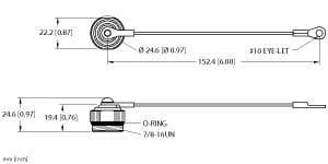 Turck RSF-CC RSF-CC Turck - RSF-CC Accessory for 7/8, Closure cap, Threaded hand tighten + lanyard Turck RSF-CC RSF-CC Turck - RSF-CC Accessory for 7/8, Closure cap, Threaded hand tighten + lanyard