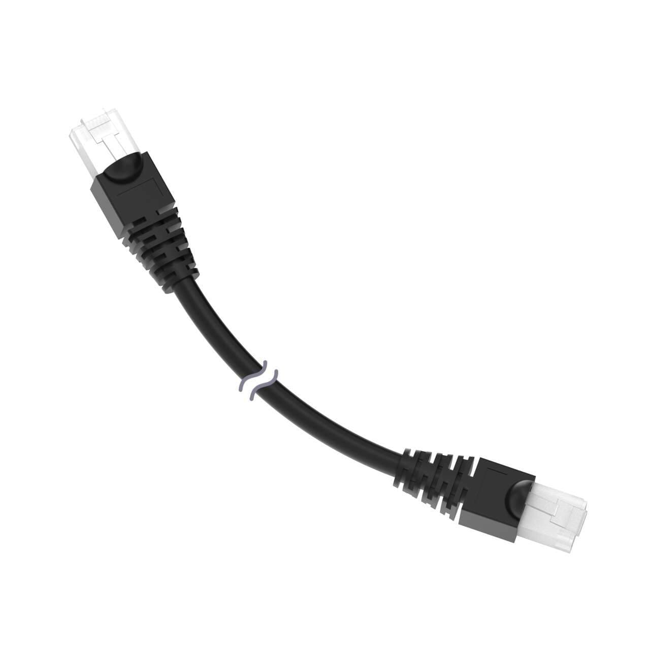 Banner STP07 Cordset: Double Ended RJ45; 8-pin Straight Male; 8-pin Straight Male; 2.1 m 8x24 Black PVC Shielded Jacket; PVC Black Banner STP07 Cordset: Double Ended RJ45; 8-pin Straight Male; 8-pin Straight Male; 2.1 m 8x24 Black PVC Shielded Jacket; PVC Black
