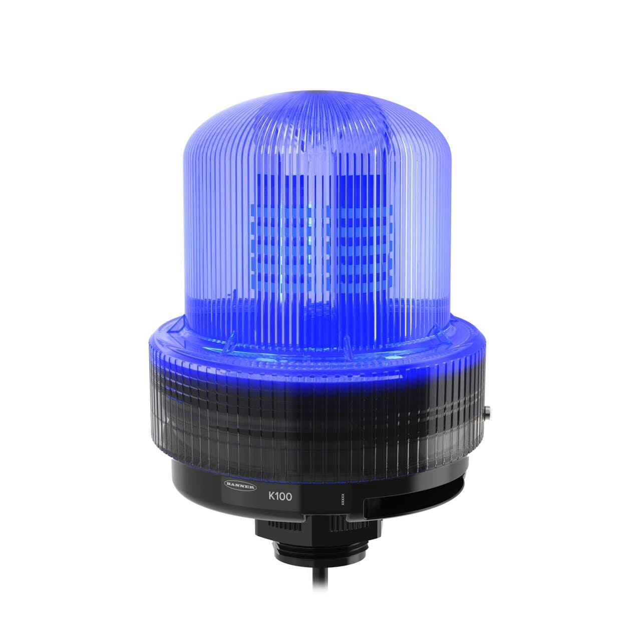 Banner K100PBLNBYRA Banner K100PBLNBYRA - K100 Pro Hazardous Daylight Visible: 3-Color Beacon; 12-48 V dc; Polycarbonate; IP66, IP69K; Blue, Yellow, Red; Audible; 2 m (6.5 ft) ITC-ER 5-wire Cable Banner K100PBLNBYRA Banner K100PBLNBYRA - K100 Pro Hazardous Daylight Visible: 3-Color Beacon; 12-48 V dc; Polycarbonate; IP66, IP69K; Blue, Yellow, Red; Audible; 2 m (6.5 ft) ITC-ER 5-wire Cable