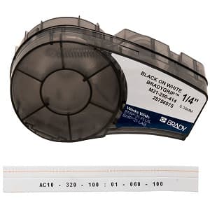 M21-250-414 Part Image. Manufactured by Brady Corp.