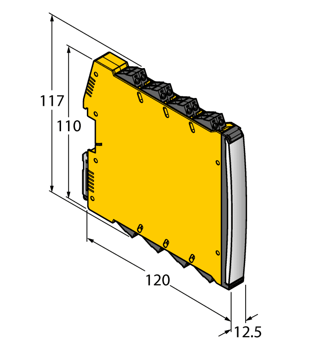 Turck 7580325 7580325 Turck - IM12-AI01-2I-2IU-H0/24VDC, Isolating transducer Turck 7580325 7580325 Turck - IM12-AI01-2I-2IU-H0/24VDC, Isolating transducer