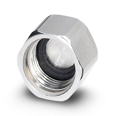 Phoenix Contact 1430488 M12 metal sealing cap for unoccupied M12 plugs of the sensor/actuator cable, flush-type plugs and I/O devices in the field Phoenix Contact 1430488 M12 metal sealing cap for unoccupied M12 plugs of the sensor/actuator cable, flush-type plugs and I/O devices in the field