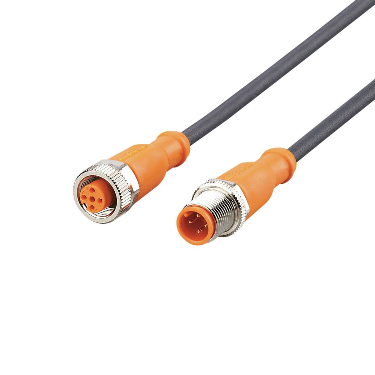 ifm Electronic EVC012 Connection cable, Resistant to oils and coolants, System: Free from silicone; Halogen-free; gold-plated contacts; Drag chain suitability, Free from silicone: yes ifm Electronic EVC012 Connection cable, Resistant to oils and coolants, System: Free from silicone; Halogen-free; gold-plated contacts; Drag chain suitability, Free from silicone: yes