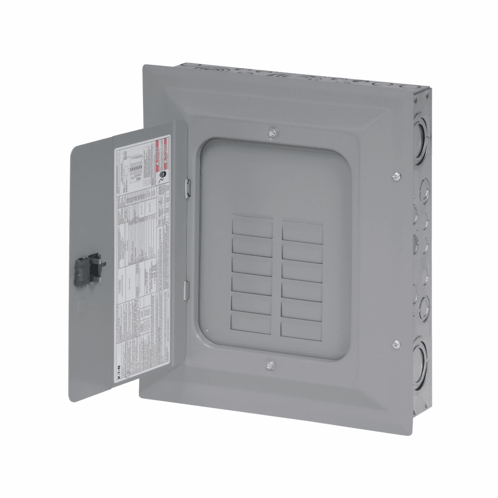 Eaton BR1224L125G BR1224L125G Eaton - Eaton BR main lug loadcenter ,No feed-thru lugs, includes BREQS125 hold-down screw,Main lug,125 A,B2R,Aluminum,Cover included,NEMA 3R,Metallic,10 kAIC,BR,NEMA 3R,24 Circuits,Twenty-four pole,16 Spaces,Three-wire,Single-phase Eaton BR1224L125G BR1224L125G Eaton - Eaton BR main lug loadcenter ,No feed-thru lugs, includes BREQS125 hold-down screw,Main lug,125 A,B2R,Aluminum,Cover included,NEMA 3R,Metallic,10 kAIC,BR,NEMA 3R,24 Circuits,Twenty-four pole,16 Spaces,Three-wire,Single-phase