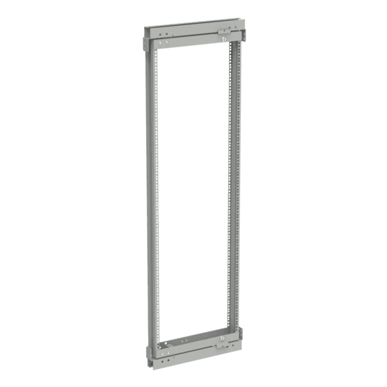 Hoffman PSF226 Heavy-Duty Swing-Out Rack Frame, fits 2200x600mm, Lt Gray, Steel Hoffman PSF226 Heavy-Duty Swing-Out Rack Frame, fits 2200x600mm, Lt Gray, Steel