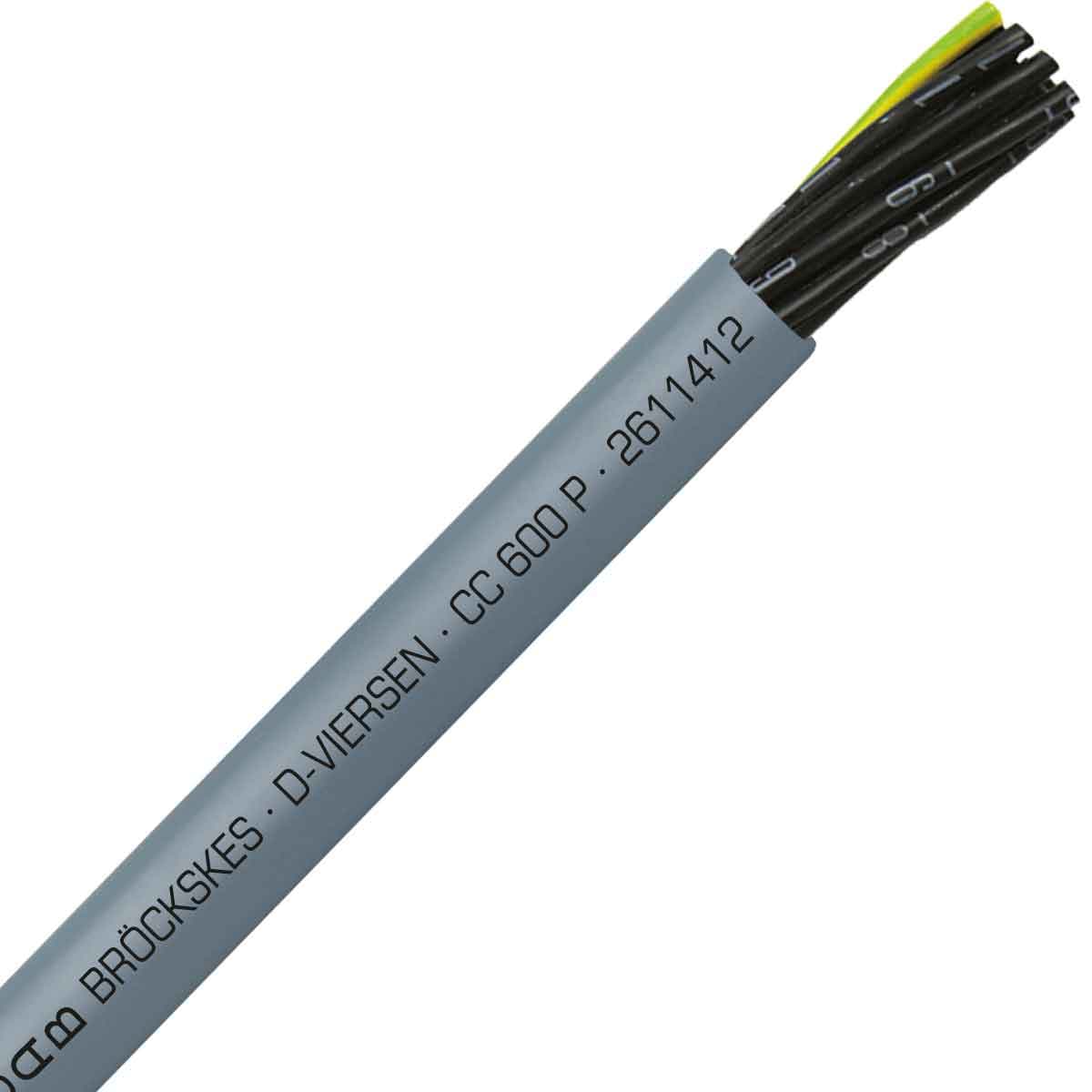 SAB 2611412 CC 600 P - 14 AWG/12c, oil resistant PUR flexible control cable, 600V, UL, CSA, CE, RoHS SAB 2611412 CC 600 P - 14 AWG/12c, oil resistant PUR flexible control cable, 600V, UL, CSA, CE, RoHS