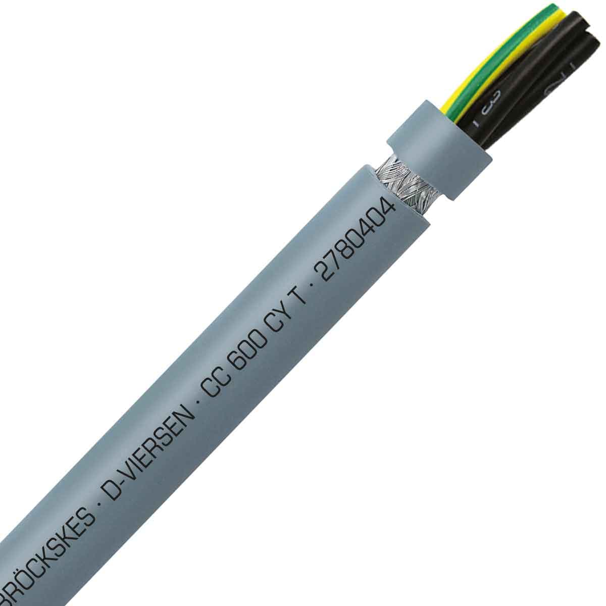 SAB 2780404 CC 600 CY T - 4 AWG/4c, shielded PVC flexible control cable, UL, CSA, CE, RoHS SAB 2780404 CC 600 CY T - 4 AWG/4c, shielded PVC flexible control cable, UL, CSA, CE, RoHS
