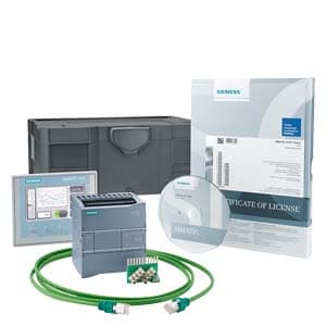 Siemens 6AV6651-7KA02-3AA4 S7-1200+KTP400 Basic starter kit Consisting of: CPU 1212C AC/DC/relay, HMI KTP400 Basic, input simulator, STEP 7 Basic, manual CD SIMATIC OPC UA S7-1200 Basic Runtime license Systainer Siemens 6AV6651-7KA02-3AA4 S7-1200+KTP400 Basic starter kit Consisting of: CPU 1212C AC/DC/relay, HMI KTP400 Basic, input simulator, STEP 7 Basic, manual CD SIMATIC OPC UA S7-1200 Basic Runtime license Systainer