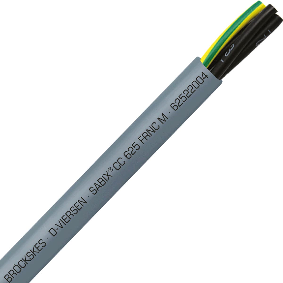 SAB 62522004 SABIX CC 625 FRNC M - 20 AWG/4c, halogen-free flame retardant flexible control cable, UL, CSA, CE, RoHS SAB 62522004 SABIX CC 625 FRNC M - 20 AWG/4c, halogen-free flame retardant flexible control cable, UL, CSA, CE, RoHS