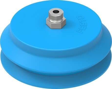 Festo 1396067 suction cup VASB-125-3/8-PUR-B Suction cup height compensator: 25 mm, Nominal size: 7 mm, suction cup diameter: 125 mm, suction cup volume: 307 cm3, Effective suction diameter: 101,8 mm Festo 1396067 suction cup VASB-125-3/8-PUR-B Suction cup height compensator: 25 mm, Nominal size: 7 mm, suction cup diameter: 125 mm, suction cup volume: 307 cm3, Effective suction diameter: 101,8 mm