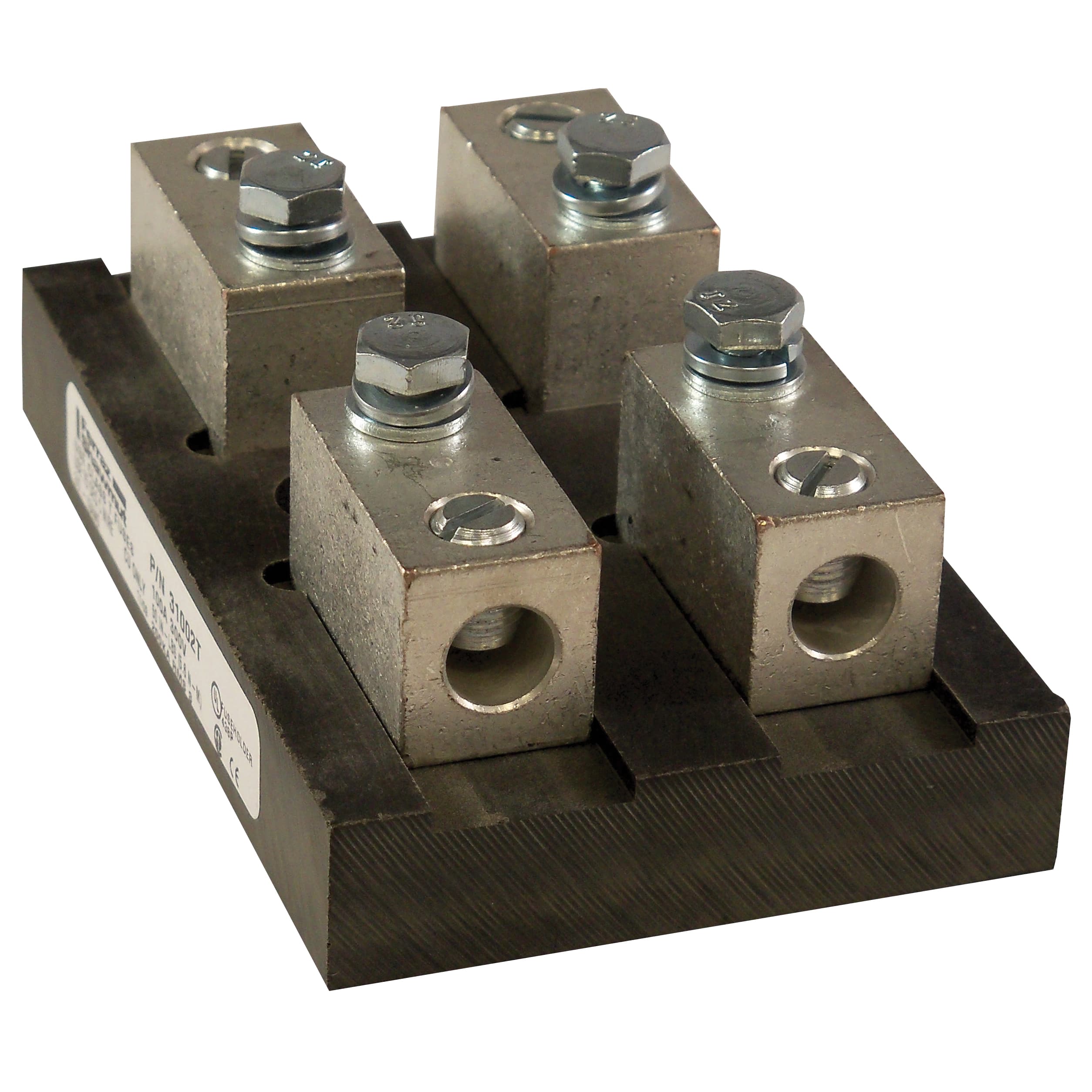 Mersen 31002T 31002T Mersen - Fuse Block 300VAC 300VDC Class T 100A 2-Pole Box with Reinforced Clip Mersen 31002T 31002T Mersen - Fuse Block 300VAC 300VDC Class T 100A 2-Pole Box with Reinforced Clip