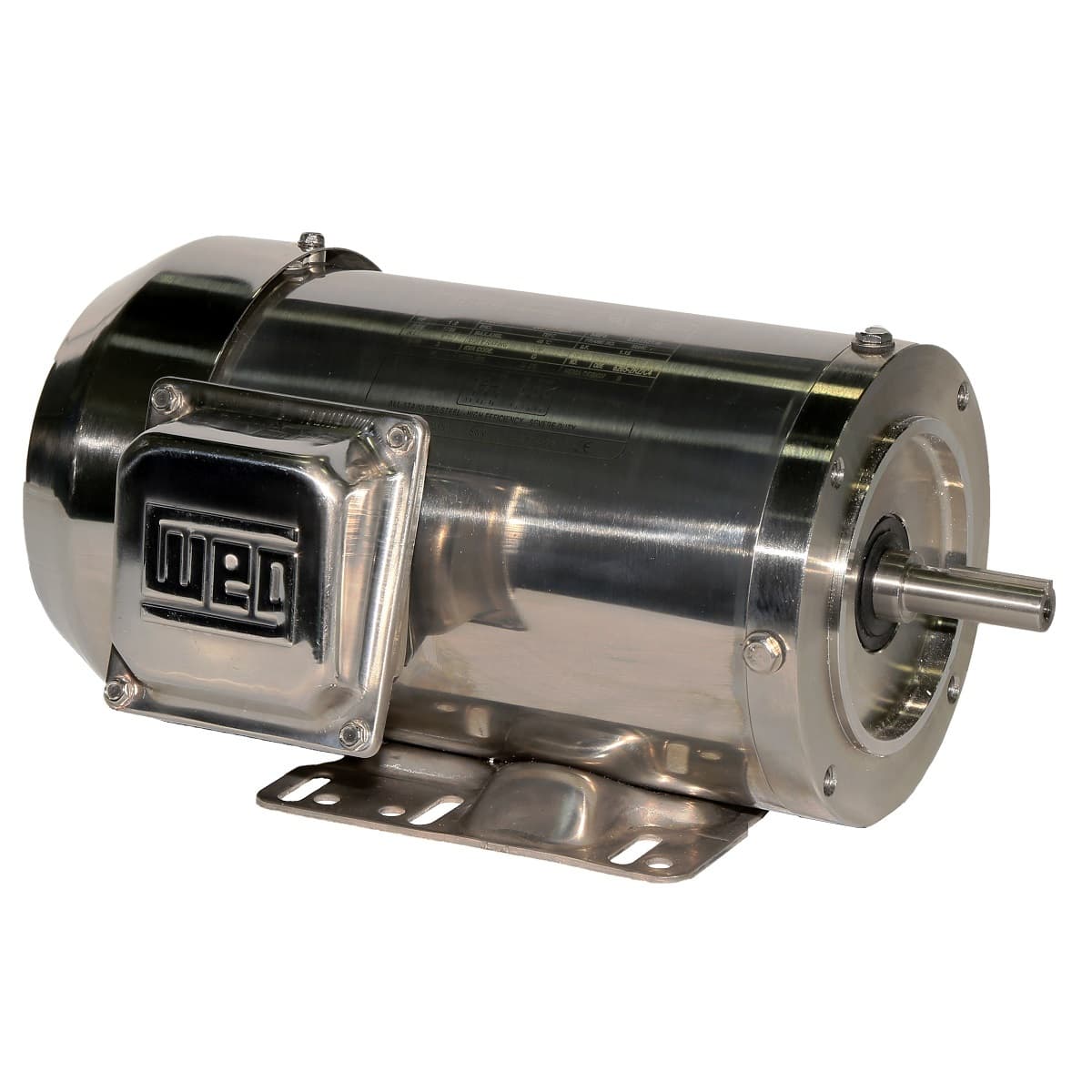 WEG 00136ET3ESS56C Shark NEMA Premium Efficiency 1 HP 2 56C 230/460 V 60 Hz-TEFC-Foot-mounted WEG 00136ET3ESS56C Shark NEMA Premium Efficiency 1 HP 2 56C 230/460 V 60 Hz-TEFC-Foot-mounted