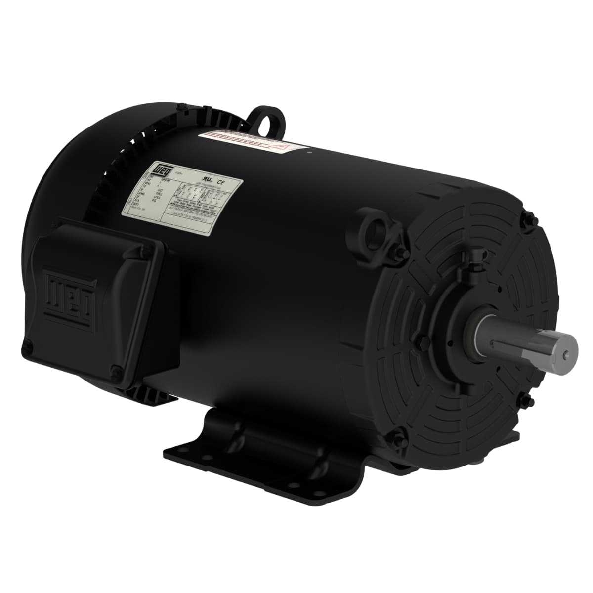 WEG 00518ET3E184T-SRT Rolled Steel NEMA Premium Efficiency 5 HP 4P 182/4T 3Ph 230/460//190-220/380-415 V 60 Hz IC411 - TEFC - Foot-mounted WEG 00518ET3E184T-SRT Rolled Steel NEMA Premium Efficiency 5 HP 4P 182/4T 3Ph 230/460//190-220/380-415 V 60 Hz IC411 - TEFC - Foot-mounted