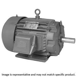 Baldor Electric Company XM181562T AC Motor; 1-1/2HP Power; 230/460VAC at 50/60HZ Voltage; 3 Phase; 1800RPM Speed; 182T Frame; XPFC Enclosure; Steel Housing; F1 Mounting; Explosion Proof Baldor Electric Company XM181562T AC Motor; 1-1/2HP Power; 230/460VAC at 50/60HZ Voltage; 3 Phase; 1800RPM Speed; 182T Frame; XPFC Enclosure; Steel Housing; F1 Mounting; Explosion Proof