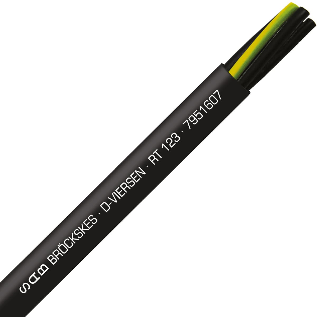 SAB 7951607 RT 123 - 16 AWG/7c, PUR rugged and dependable robot/track cable, �450� torsion SAB 7951607 RT 123 - 16 AWG/7c, PUR rugged and dependable robot/track cable, �450� torsion