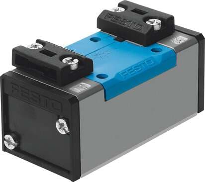 Festo 151009 pneumatic valve VL-5/2-D-1-C 5/2-way function, pneumatically actuated, with spring return Valve function: 5/2 monostable, Type of actuation: pneumatic, Width: 42 mm, Standard nominal flow rate: 1200 l/min, Operating pressure: 2 - 16 bar Festo 151009 pneumatic valve VL-5/2-D-1-C 5/2-way function, pneumatically actuated, with spring return Valve function: 5/2 monostable, Type of actuation: pneumatic, Width: 42 mm, Standard nominal flow rate: 1200 l/min, Operating pressure: 2 - 16 bar