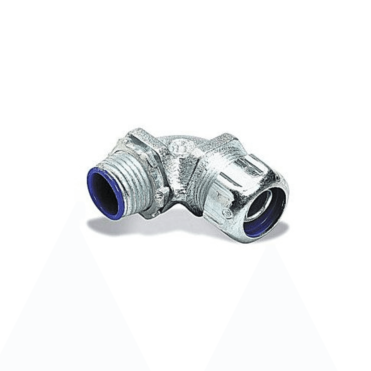 Thomas & Betts 5352 1/2 Inch 90 Degree Malleable Iron Insulated Liquidtight Connector Thomas & Betts 5352 1/2 Inch 90 Degree Malleable Iron Insulated Liquidtight Connector