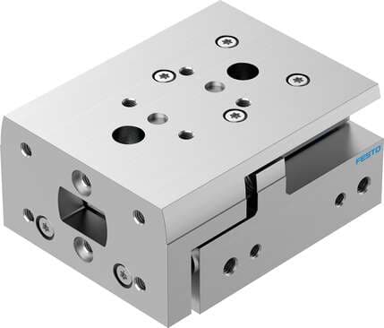 Festo 8078847 mini slide DGST-12-20-E1A Stroke: 20 mm, Piston diameter: 12 mm, Operating mode of drive unit: Yoke, Cushioning: Elastomer cushioning, at both ends, stroke not adjustable, Assembly position: Any Festo 8078847 mini slide DGST-12-20-E1A Stroke: 20 mm, Piston diameter: 12 mm, Operating mode of drive unit: Yoke, Cushioning: Elastomer cushioning, at both ends, stroke not adjustable, Assembly position: Any