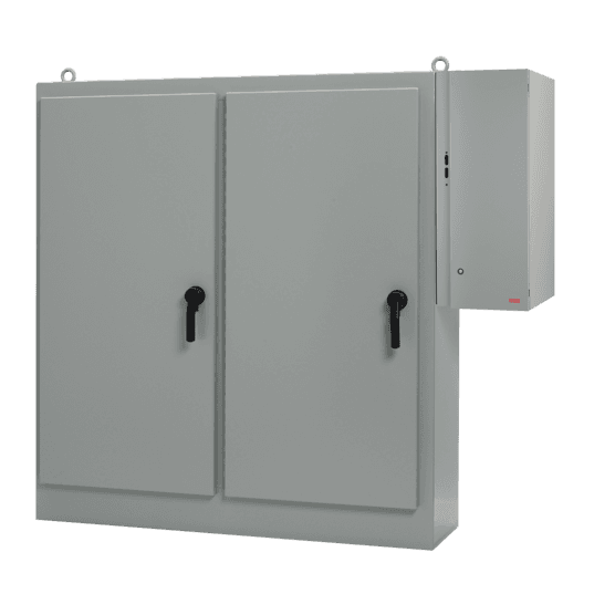 Hoffman A84XD5EW18FTCLPG Sequestr External Disconnect Package, Type 12, 84.12x197.75x18.12, Gray, Steel Hoffman A84XD5EW18FTCLPG Sequestr External Disconnect Package, Type 12, 84.12x197.75x18.12, Gray, Steel