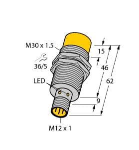 Turck NI20-M30-AP6X-H1141 NI20-M30-AP6X-H1141 Turck - NI20-M30-AP6X-H1141 Inductive Sensor, With Increased Switching Distance Turck NI20-M30-AP6X-H1141 NI20-M30-AP6X-H1141 Turck - NI20-M30-AP6X-H1141 Inductive Sensor, With Increased Switching Distance