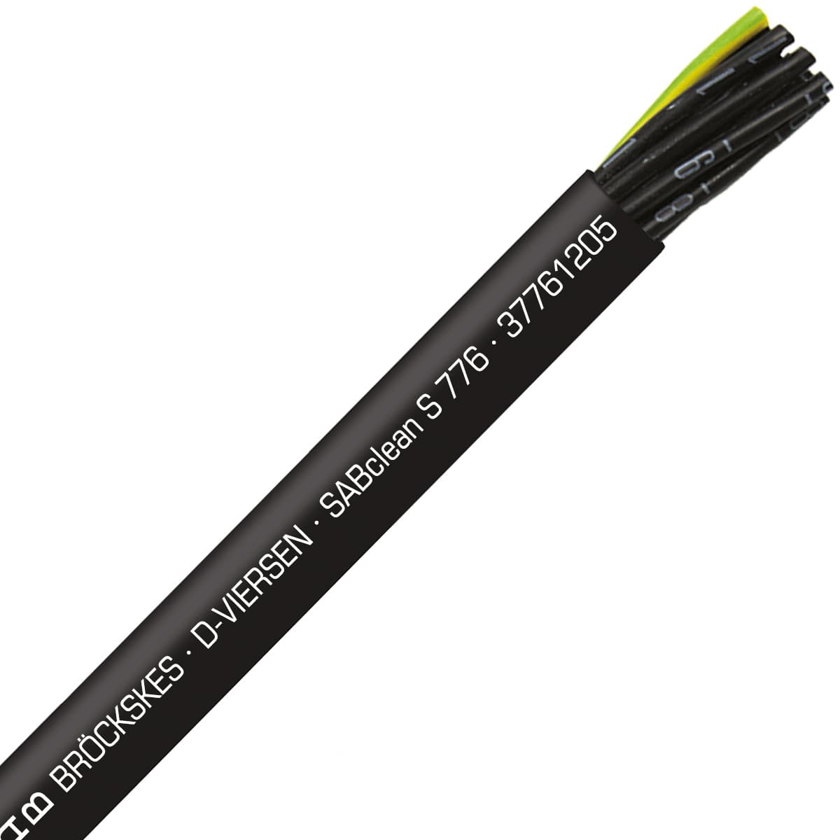 SAB 37761205 SABclean S 776 - 20 AWG/12c, continuous flex control cable, CE, RoHS SAB 37761205 SABclean S 776 - 20 AWG/12c, continuous flex control cable, CE, RoHS