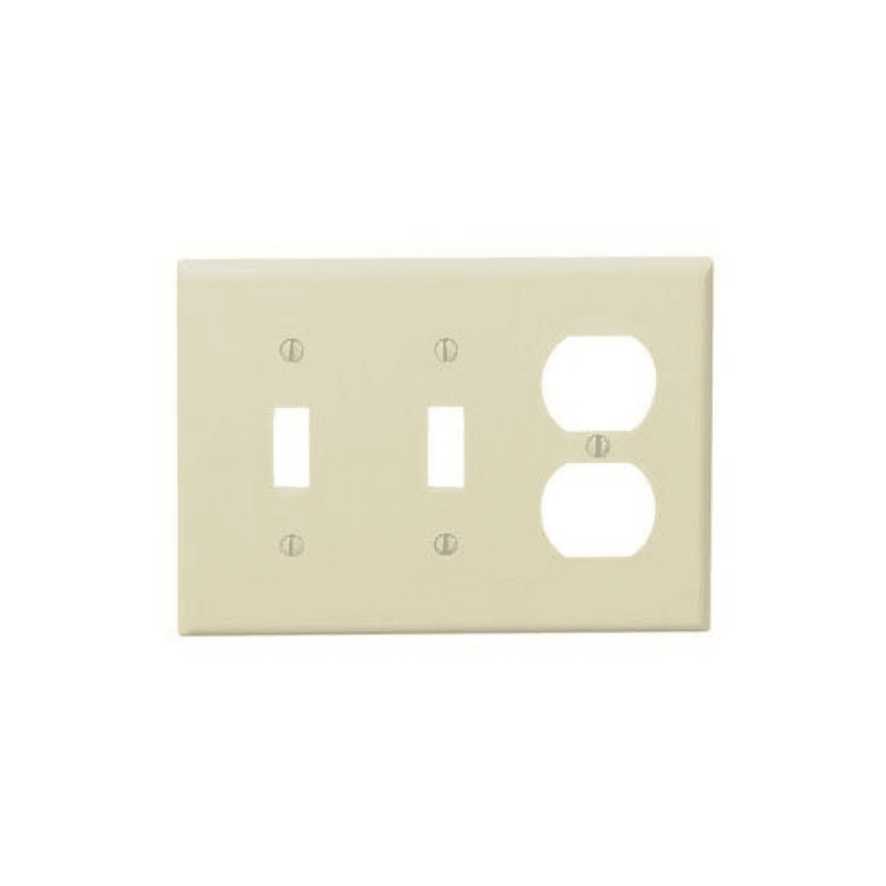Leviton 80521-I IV WP 3G 2TGL 1DUP MIDWAY SIZE Leviton 80521-I IV WP 3G 2TGL 1DUP MIDWAY SIZE