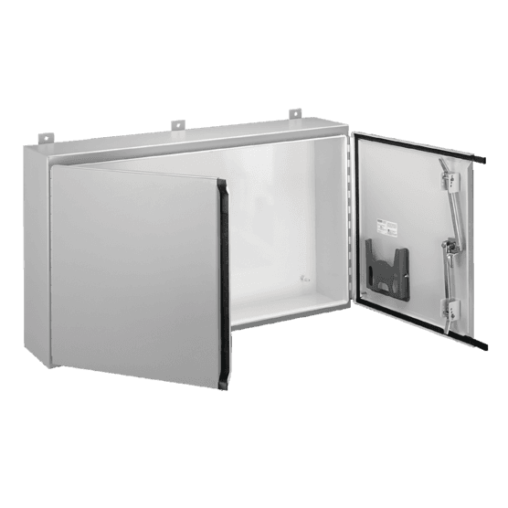 Hoffman A304210WFLP Continuous Hinge Two-Door with Handle, Type 12, 30.00x42.00x10.00, Steel Hoffman A304210WFLP Continuous Hinge Two-Door with Handle, Type 12, 30.00x42.00x10.00, Steel
