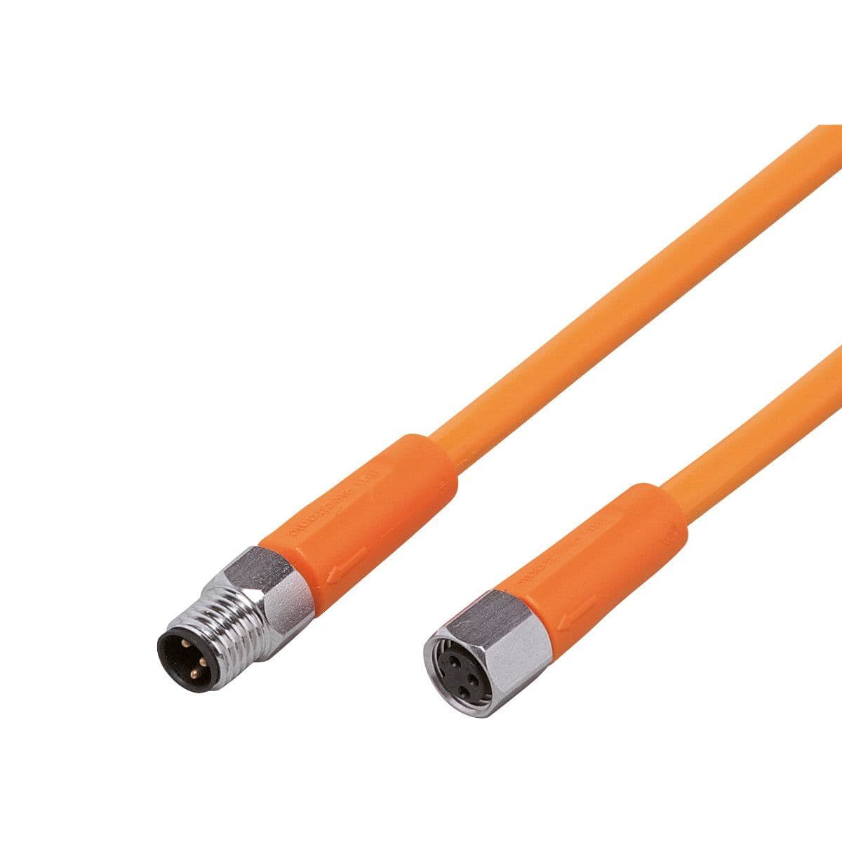 ifm Electronic EVT144 Connection cable, For use in sanitary and wet areas in the food industry, System: Free from silicone; gold-plated contacts; Drag chain suitability, Application: sanitary and wet areas in the food industry, Free from silicone: yes ifm Electronic EVT144 Connection cable, For use in sanitary and wet areas in the food industry, System: Free from silicone; gold-plated contacts; Drag chain suitability, Application: sanitary and wet areas in the food industry, Free from silicone: yes