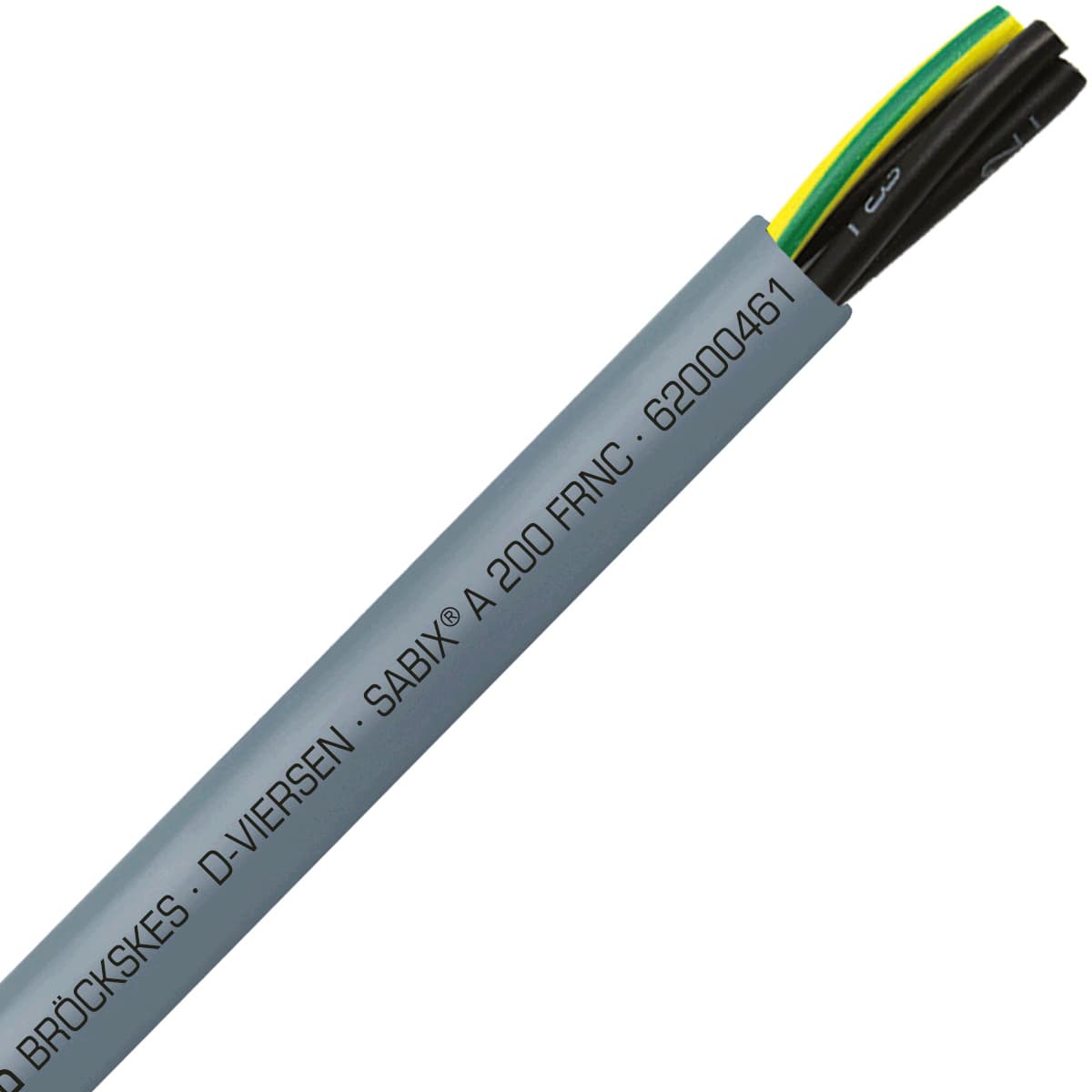 SAB 62000461 SABIX A 200 FRNC - 6 AWG/4c, low smoke halogen free flame retardant flexible SABIX control cable, CE, RoHS SAB 62000461 SABIX A 200 FRNC - 6 AWG/4c, low smoke halogen free flame retardant flexible SABIX control cable, CE, RoHS