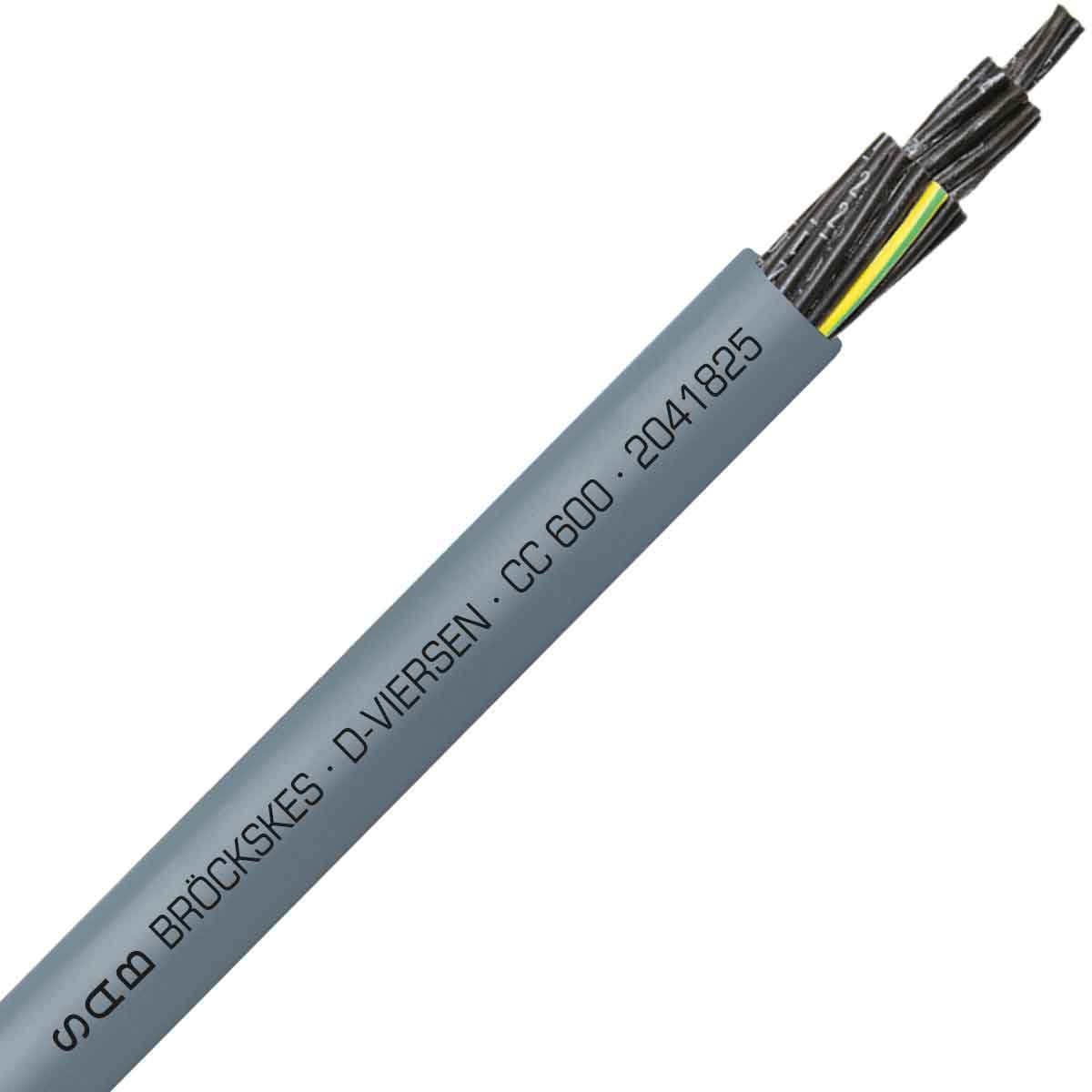 SAB 2041825 CC 600 - 18 AWG/25c, oil resistant PVC flexible control cable, 600V, UL, CSA, VDE, CE, RoHS SAB 2041825 CC 600 - 18 AWG/25c, oil resistant PVC flexible control cable, 600V, UL, CSA, VDE, CE, RoHS