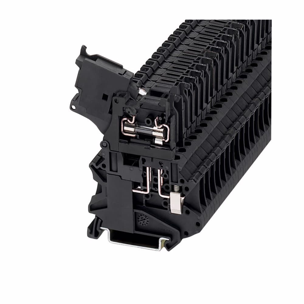 Eaton XBUT4FBE XBUT4FBE Eaton - Eaton XB IEC terminal block, Screw Connection Fuse Terminal Blocks, for 5 x 20 mm Fuse, Black, 10 AWG/4 mm2 maximum wire Eaton XBUT4FBE XBUT4FBE Eaton - Eaton XB IEC terminal block, Screw Connection Fuse Terminal Blocks, for 5 x 20 mm Fuse, Black, 10 AWG/4 mm2 maximum wire