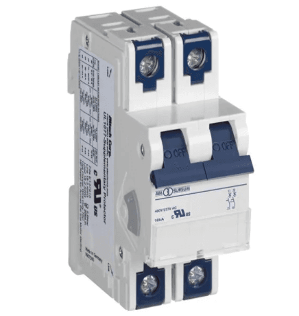 Altech Corp. 2D3UR Supplementary Protector 3A, 2 Pole, 480Y/277V AC, D Trip, UL1077 Altech Corp. 2D3UR Supplementary Protector 3A, 2 Pole, 480Y/277V AC, D Trip, UL1077