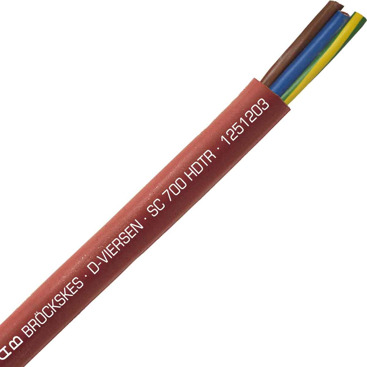 SAB 1251203 SC 700 HDTR - 12 AWG/3c, halogen-free high temperature silicone cable, UL, CSA, CE, RoHS SAB 1251203 SC 700 HDTR - 12 AWG/3c, halogen-free high temperature silicone cable, UL, CSA, CE, RoHS