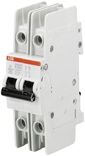 ABB Control SU202MR-K50 SU202MR-K50 ABB Control - MCB SU200MR RTT 2P K 50A BCP ABB Control SU202MR-K50 SU202MR-K50 ABB Control - MCB SU200MR RTT 2P K 50A BCP