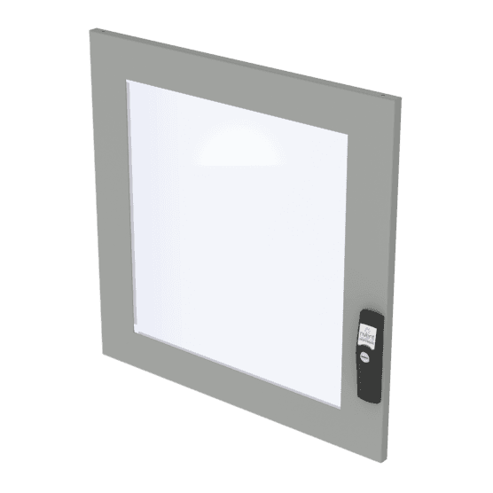 Hoffman PDWT106PC Window Doors for Upper Front, 16 gauge, fits 2000x600mm PC, Painted Hoffman PDWT106PC Window Doors for Upper Front, 16 gauge, fits 2000x600mm PC, Painted