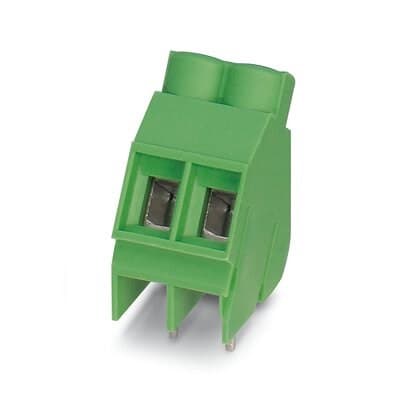 Phoenix Contact 1720075 PCB terminal block, nominal current: 32 A, rated voltage (III/2): 630 V, nominal cross section: 4 mm², number of rows: 1, number of positions per row: 2, product range: SMKDS 5, pitch: 9.52 mm, connection method: Screw connection with tension sleeve, scr Phoenix Contact 1720075 PCB terminal block, nominal current: 32 A, rated voltage (III/2): 630 V, nominal cross section: 4 mm², number of rows: 1, number of positions per row: 2, product range: SMKDS 5, pitch: 9.52 mm, connection method: Screw connection with tension sleeve, scr