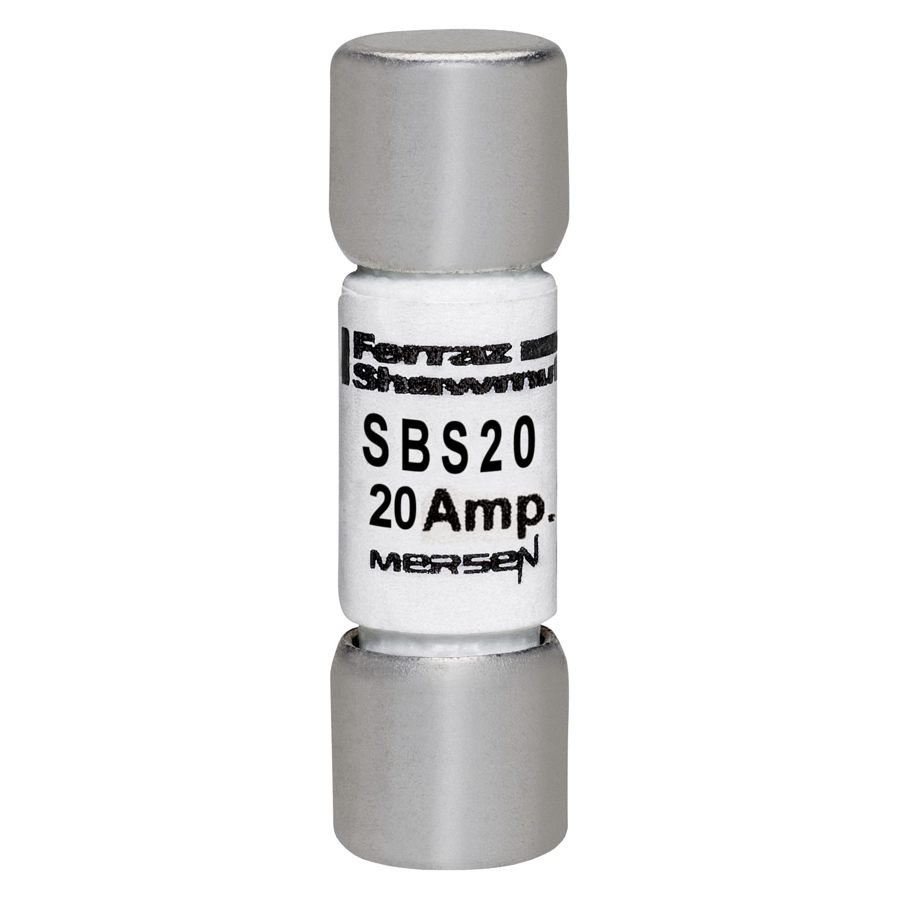 Mersen SBS20 SBS20 Mersen - Fuse SBS - Midget - Fast-Acting 600VAC 20A Ferrule Mersen SBS20 SBS20 Mersen - Fuse SBS - Midget - Fast-Acting 600VAC 20A Ferrule