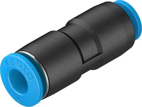 Festo 153037 push-in connector QS-6-4 reducing. Size: Standard, Nominal size: 2,6 mm, Assembly position: Any, Container size: 10, Design structure: Push/pull principle Festo 153037 push-in connector QS-6-4 reducing. Size: Standard, Nominal size: 2,6 mm, Assembly position: Any, Container size: 10, Design structure: Push/pull principle