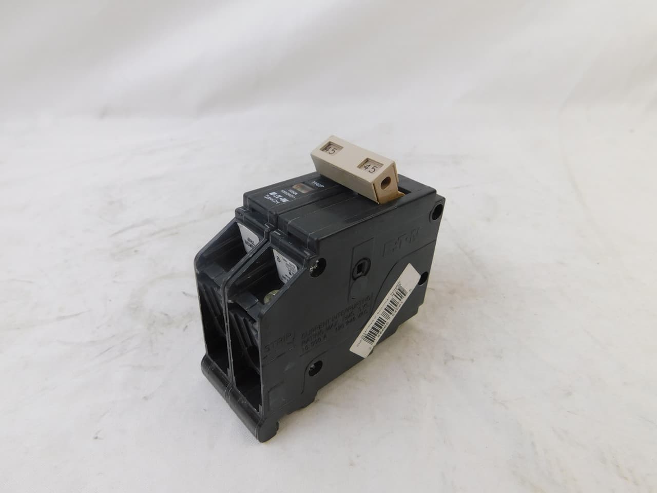 Eaton CHF245 CHF245 Eaton - Eaton CH thermal magnetic circuit breaker,Type CHF breaker,45 A,10 kAIC,Two-pole,120/240V,CHF,Trip flag, common breaker trip,CHF,Type CH Loadcenters Eaton CHF245 CHF245 Eaton - Eaton CH thermal magnetic circuit breaker,Type CHF breaker,45 A,10 kAIC,Two-pole,120/240V,CHF,Trip flag, common breaker trip,CHF,Type CH Loadcenters