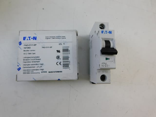 FAZ-C1/1-SP Part Image. Manufactured by Eaton.
