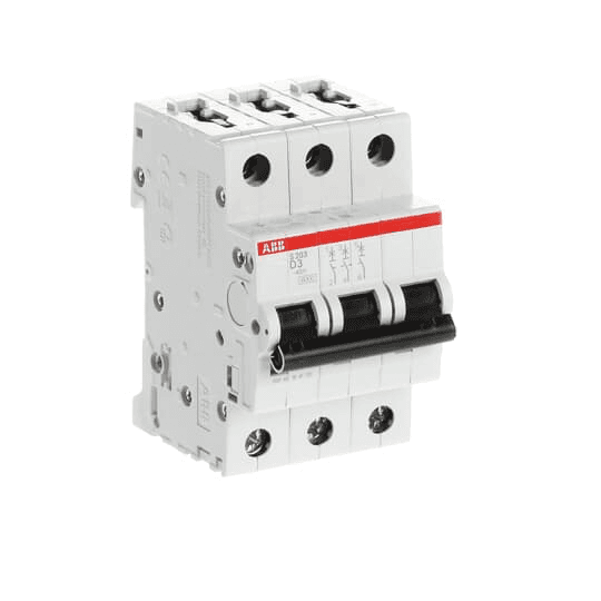 ABB Control S203-D3 S203-D3 ABB Control - S203-D3 Miniature Circuit Breaker - 3P - D - 3 A ABB Control S203-D3 S203-D3 ABB Control - S203-D3 Miniature Circuit Breaker - 3P - D - 3 A
