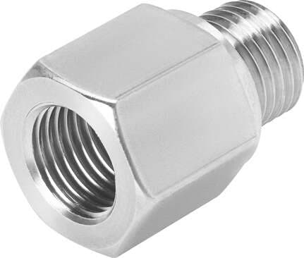 Festo 9395 adapter AD-G1/8-1/8NPT-I Female thread one one side, male thread on the other. Nominal size: 5,95 mm, Operating pressure complete temperature range: -0,95 - 10 bar, Corrosion resistance classification CRC: 1 - Low corrosion stress, Ambient temperature: -1 Festo 9395 adapter AD-G1/8-1/8NPT-I Female thread one one side, male thread on the other. Nominal size: 5,95 mm, Operating pressure complete temperature range: -0,95 - 10 bar, Corrosion resistance classification CRC: 1 - Low corrosion stress, Ambient temperature: -1