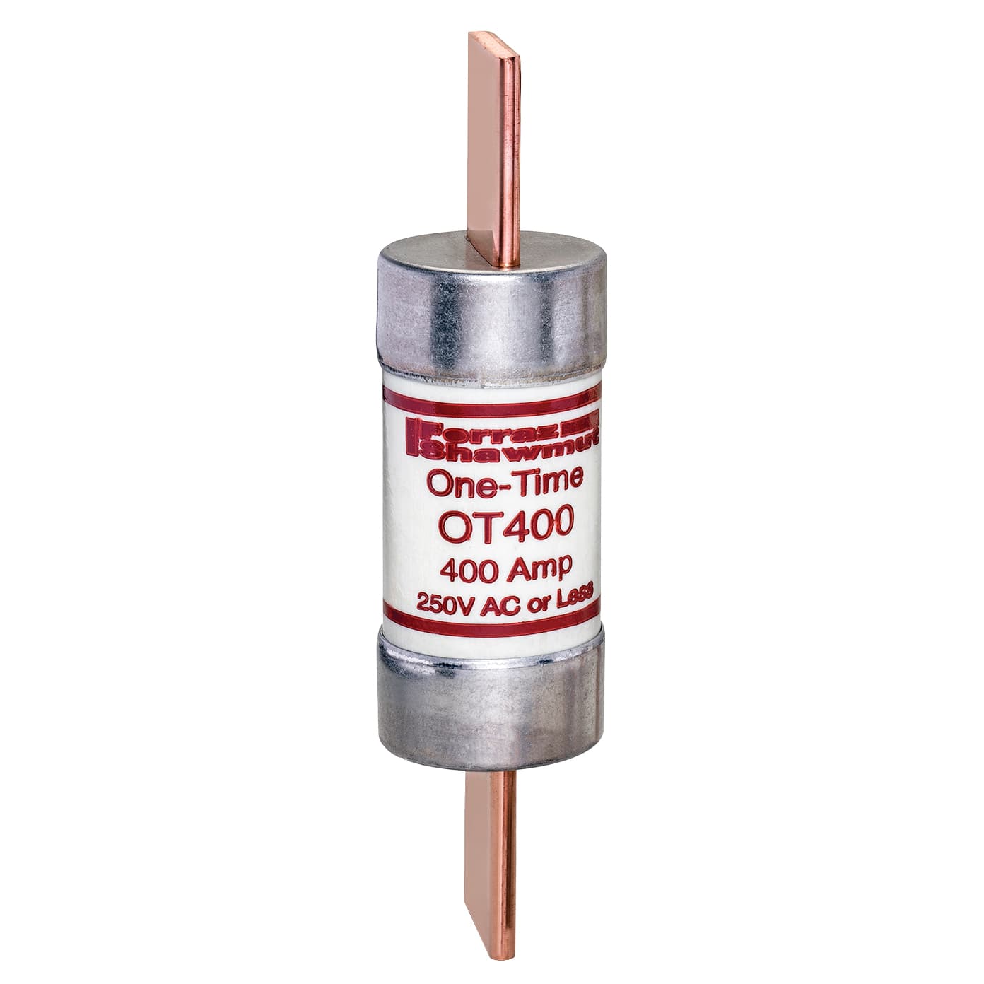 Mersen OT400 OT400 Mersen - Fuse OT - Class K5 - Fast-Acting 250VAC 250VDC 400A Blade Amp-Trap® Mersen OT400 OT400 Mersen - Fuse OT - Class K5 - Fast-Acting 250VAC 250VDC 400A Blade Amp-Trap®