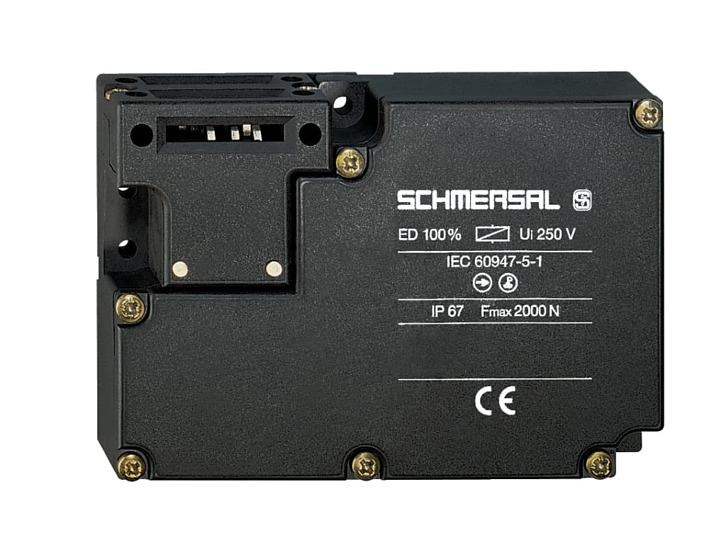 Schmersal AZM 161SK-12/12RKEU-024 Solenoid interlocks; Large wiring compartment; Manual release, rear; cable entries 4 M 16 x 1.5; Thermoplastic enclosure; Double-insulated; Interlock with protection against incorrect locking.; 130 mm x 90 mm x 30 mm; 6 Contacts; Long life Schmersal AZM 161SK-12/12RKEU-024 Solenoid interlocks; Large wiring compartment; Manual release, rear; cable entries 4 M 16 x 1.5; Thermoplastic enclosure; Double-insulated; Interlock with protection against incorrect locking.; 130 mm x 90 mm x 30 mm; 6 Contacts; Long life