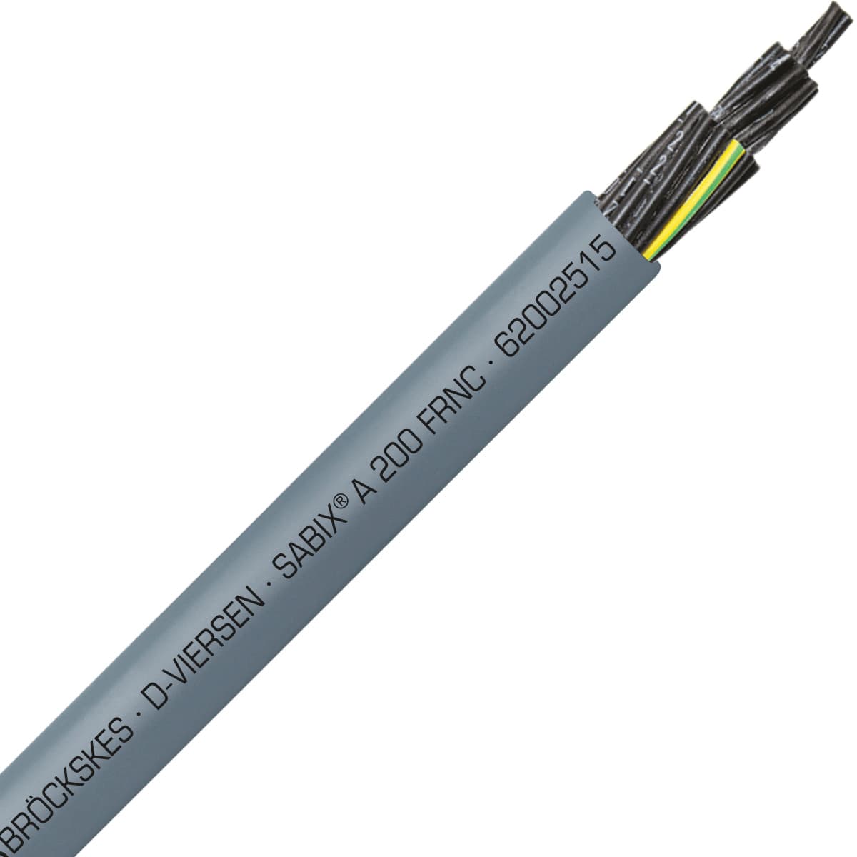 SAB 62002515 SABIX A 200 FRNC - 16 AWG/25c, low smoke halogen free flame retardant flexible SABIX control cable, CE, RoHS SAB 62002515 SABIX A 200 FRNC - 16 AWG/25c, low smoke halogen free flame retardant flexible SABIX control cable, CE, RoHS