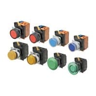 Omron A2WTCWC1US1GB Slave Button, 922.5 MHz, Green Mushroom Button Style, Black Flange, US or Canada (Yellow Pictured) Omron A2WTCWC1US1GB Slave Button, 922.5 MHz, Green Mushroom Button Style, Black Flange, US or Canada (Yellow Pictured)