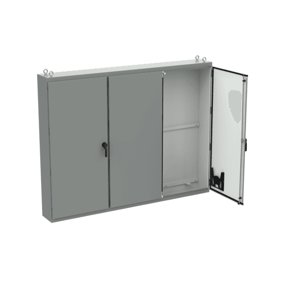 Hoffman A86M3ELP Free-Stand, Multi-Door, Type 12, 86.12x112.00x14.12, Steel LP Hoffman A86M3ELP Free-Stand, Multi-Door, Type 12, 86.12x112.00x14.12, Steel LP