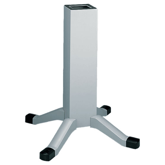 Hoffman AP36L88 Pedestal with Legs, 36.00x8.00x8.00, Gray, Steel Hoffman AP36L88 Pedestal with Legs, 36.00x8.00x8.00, Gray, Steel